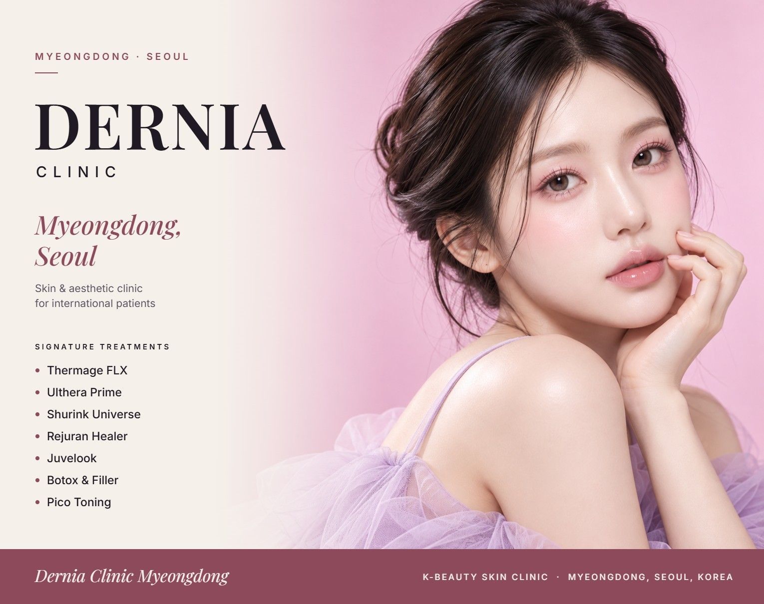 Dernia Clinic Myeongdong, Seoul - Skin Boosters Explained