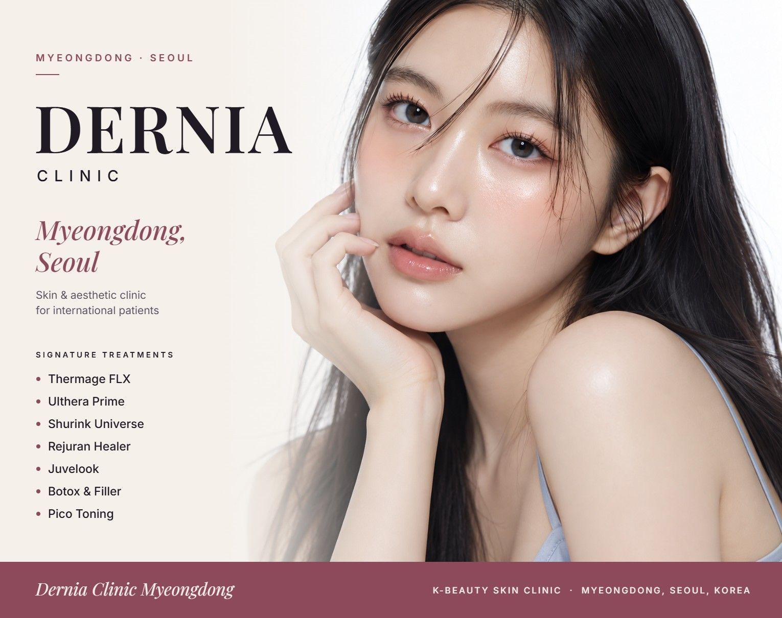 Dernia Clinic Myeongdong, Seoul - Onda Lifting vs InMode Forma & Mini FX