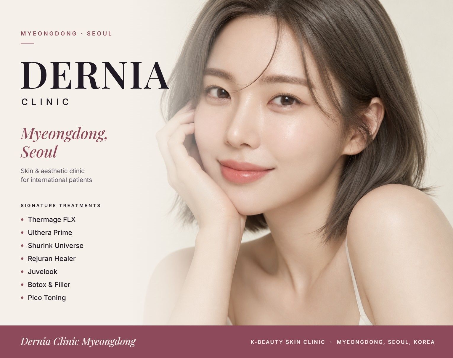 Dernia Clinic Myeongdong, Seoul - Temples