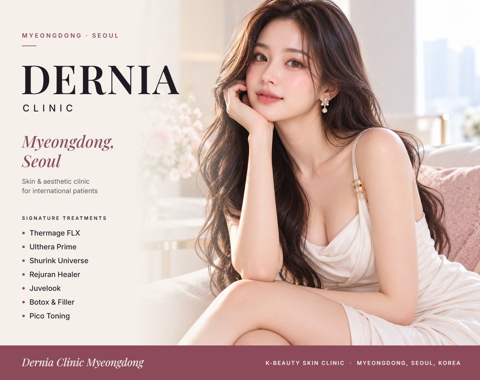 Dernia Clinic Myeongdong, Seoul - Chin & Double Chin