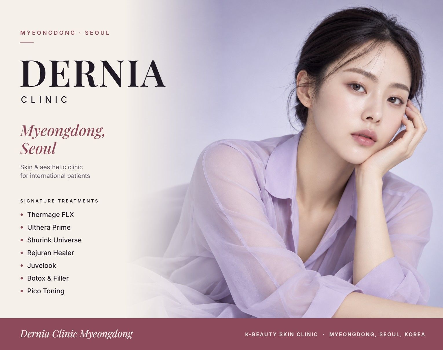 Dernia Clinic Myeongdong, Seoul - Lenisna (Juvelook Volume) vs Sculptra