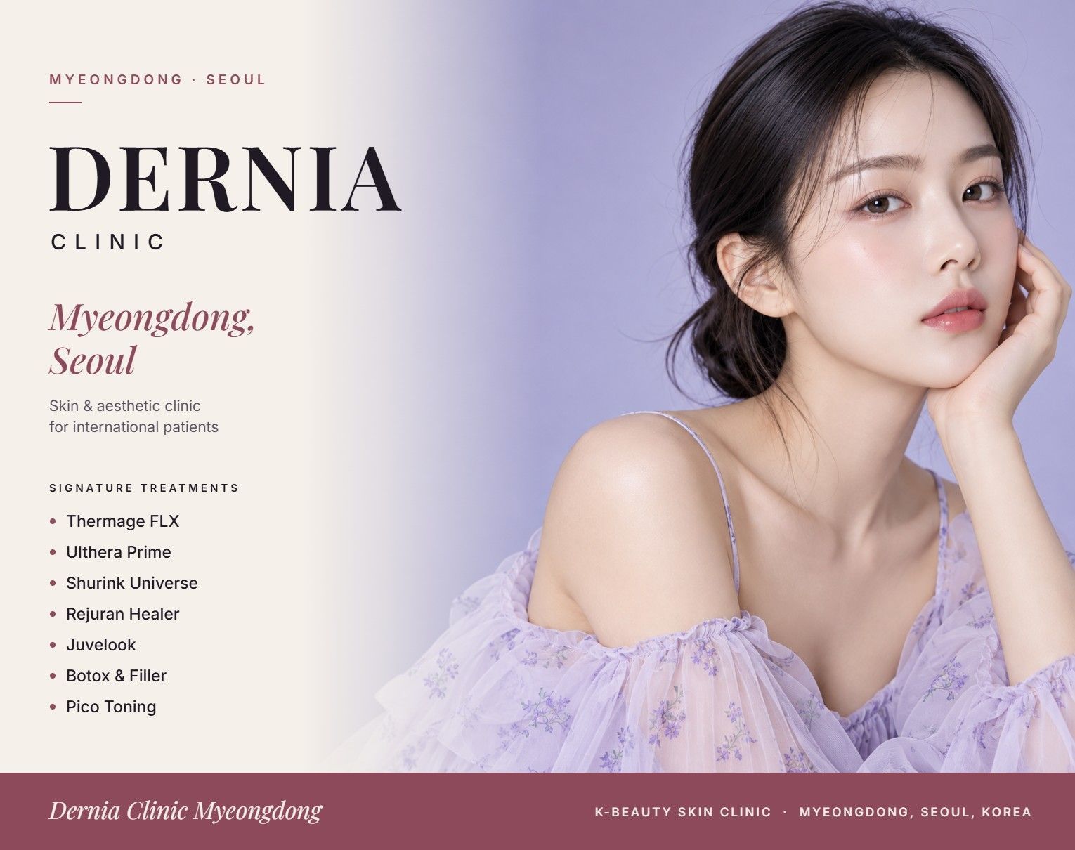 Dernia Clinic Myeongdong, Seoul - Neck