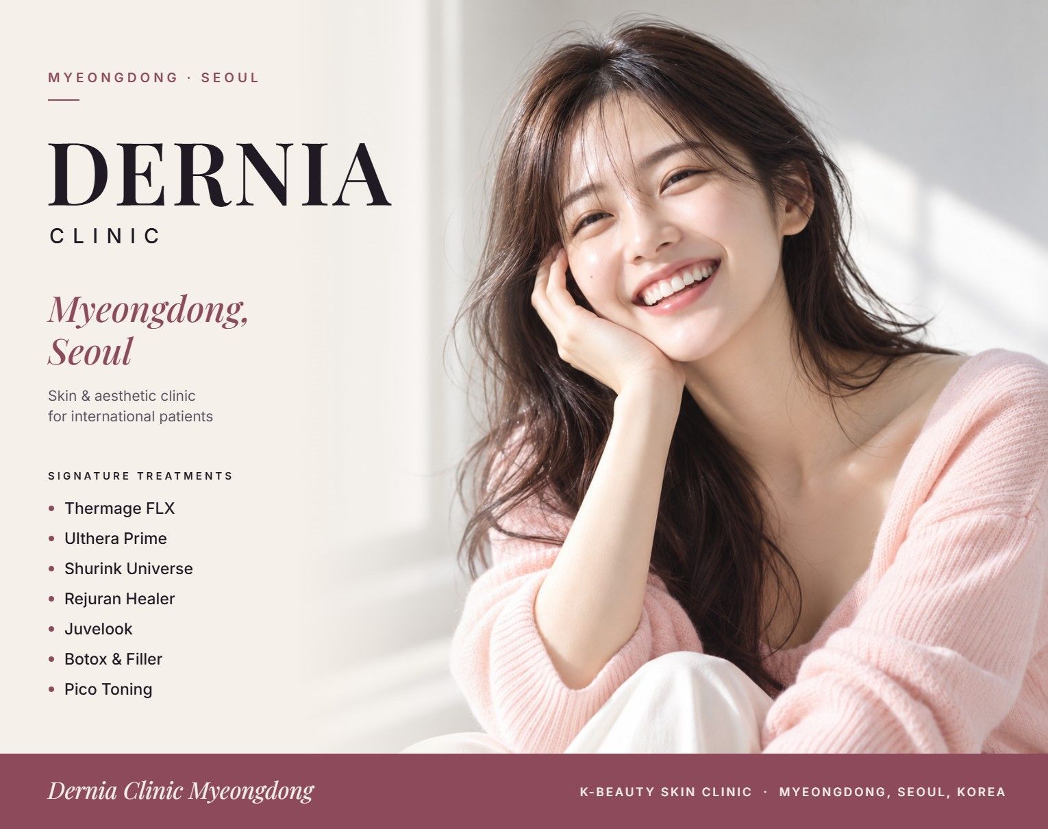 Dernia Clinic Myeongdong, Seoul - Hands