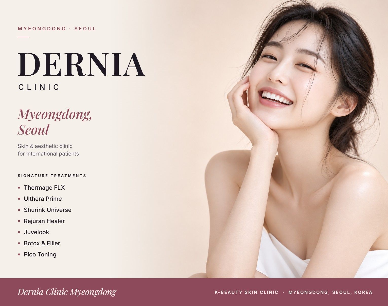 Dernia Clinic Myeongdong, Seoul - Oligio X Price in Seoul