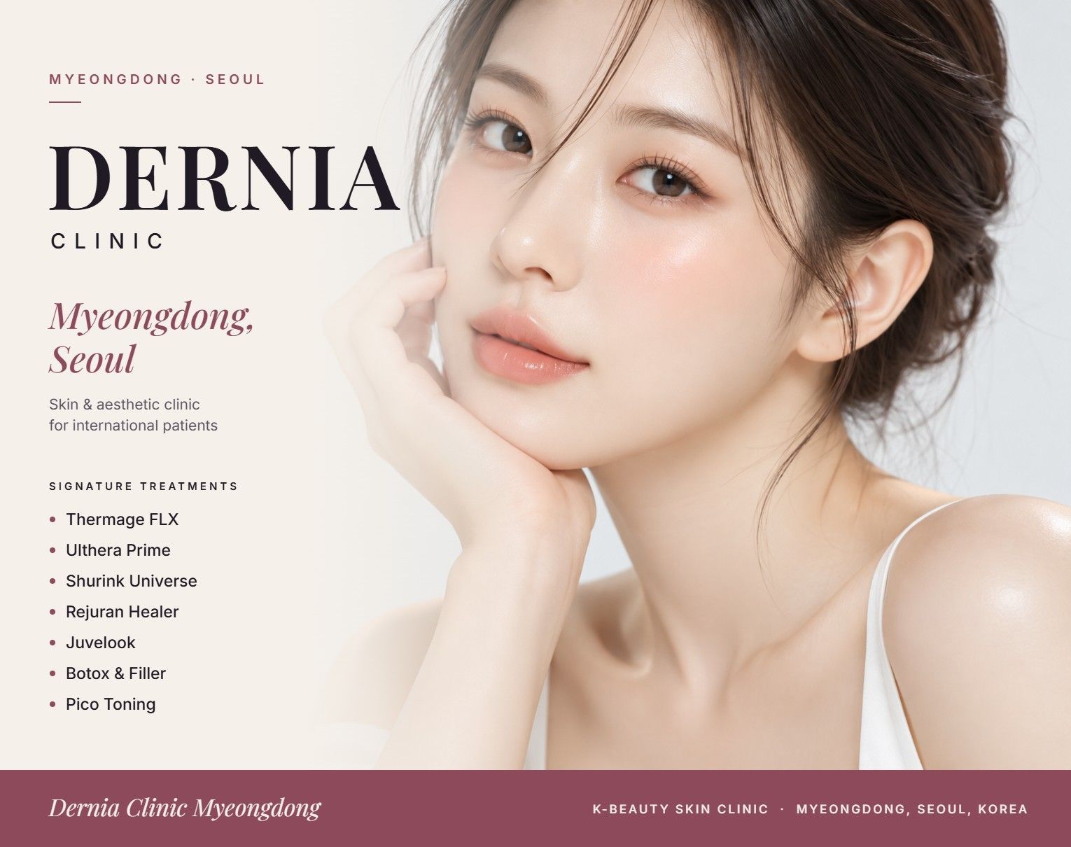 Dernia Clinic Myeongdong, Seoul - Does Thermage FLX hurt?