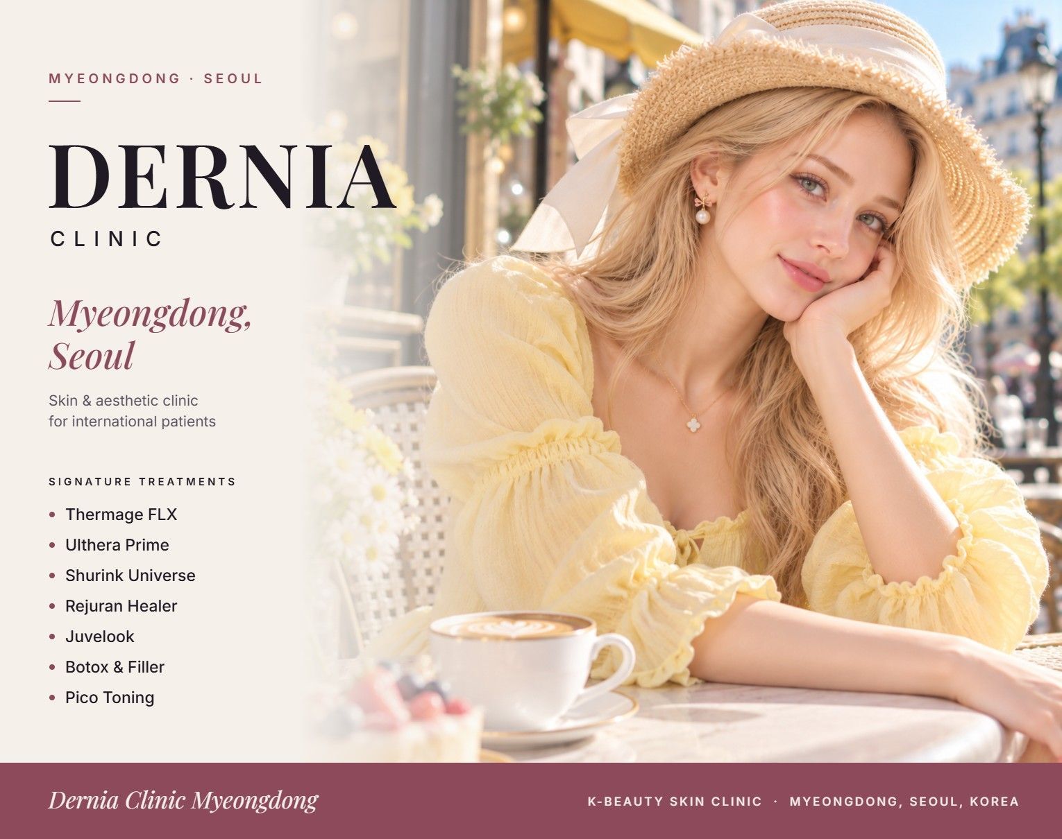 Dernia Clinic Myeongdong, Seoul - Pigmentation Types Explained