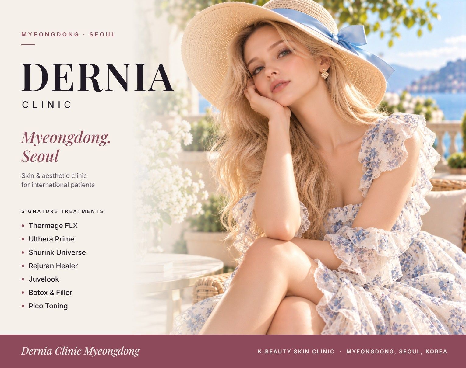 Dernia Clinic Myeongdong, Seoul - Sagging Skin