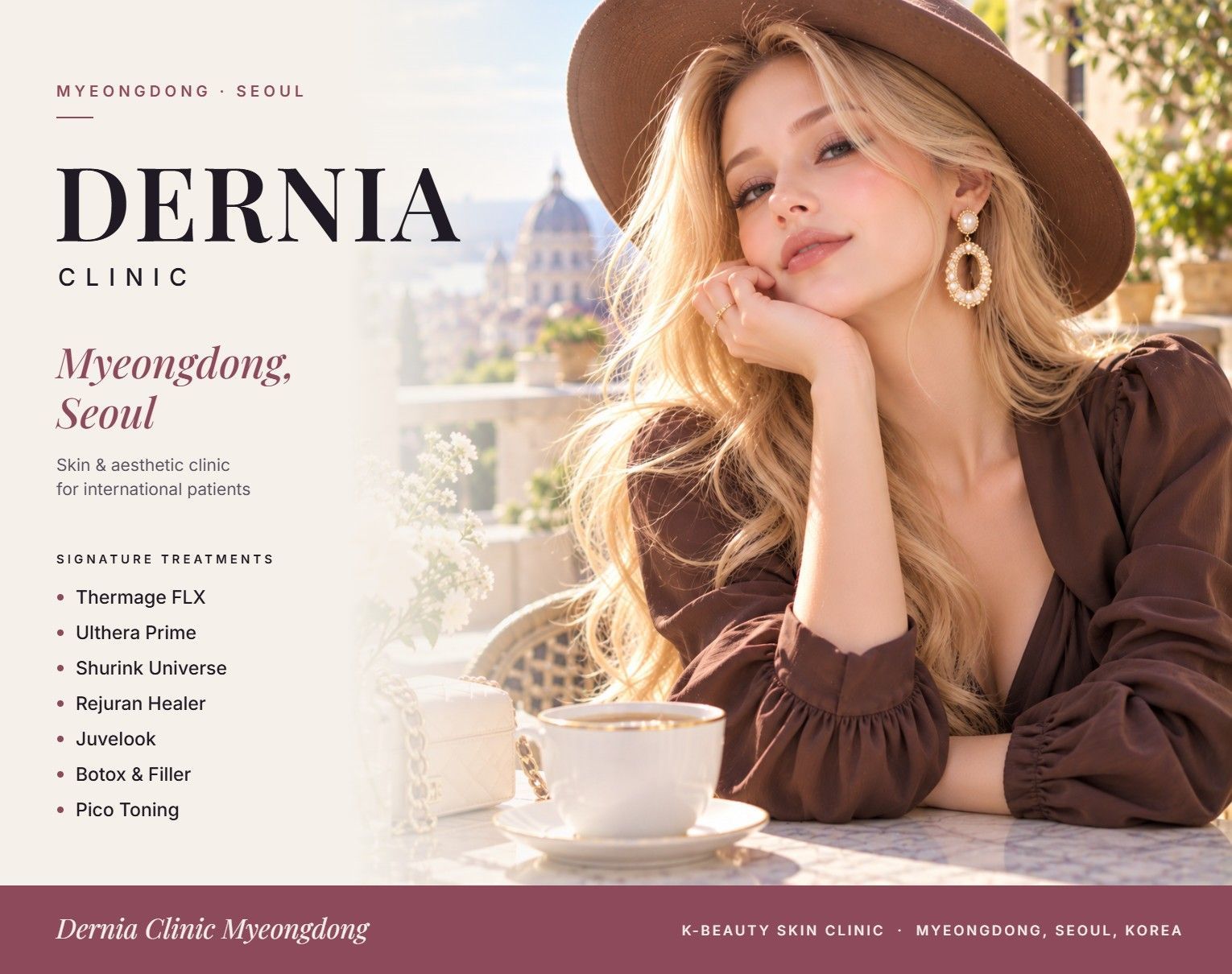 Dernia Clinic Myeongdong, Seoul - First Glow Package