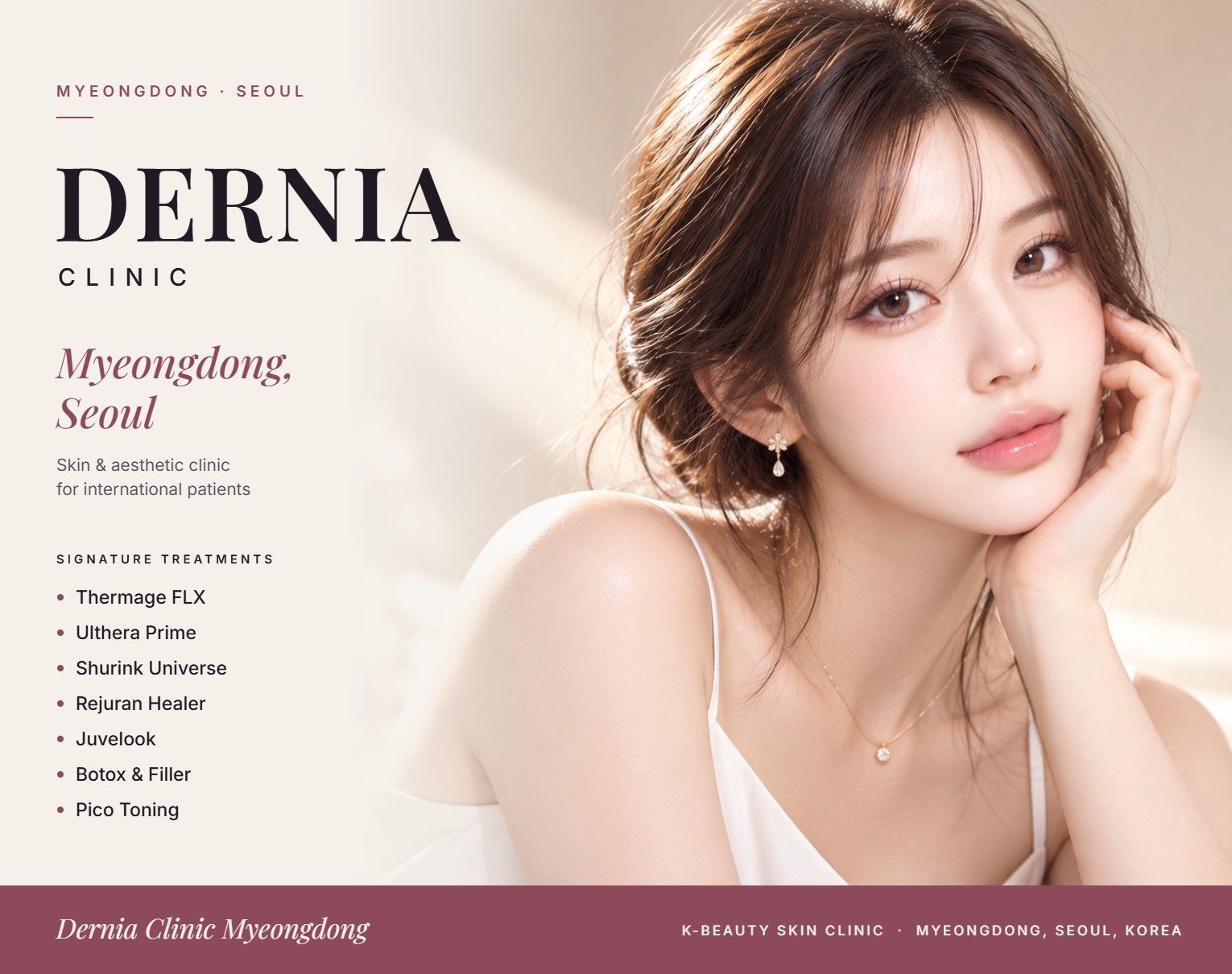 Dernia Clinic Myeongdong, Seoul - Dark Circles