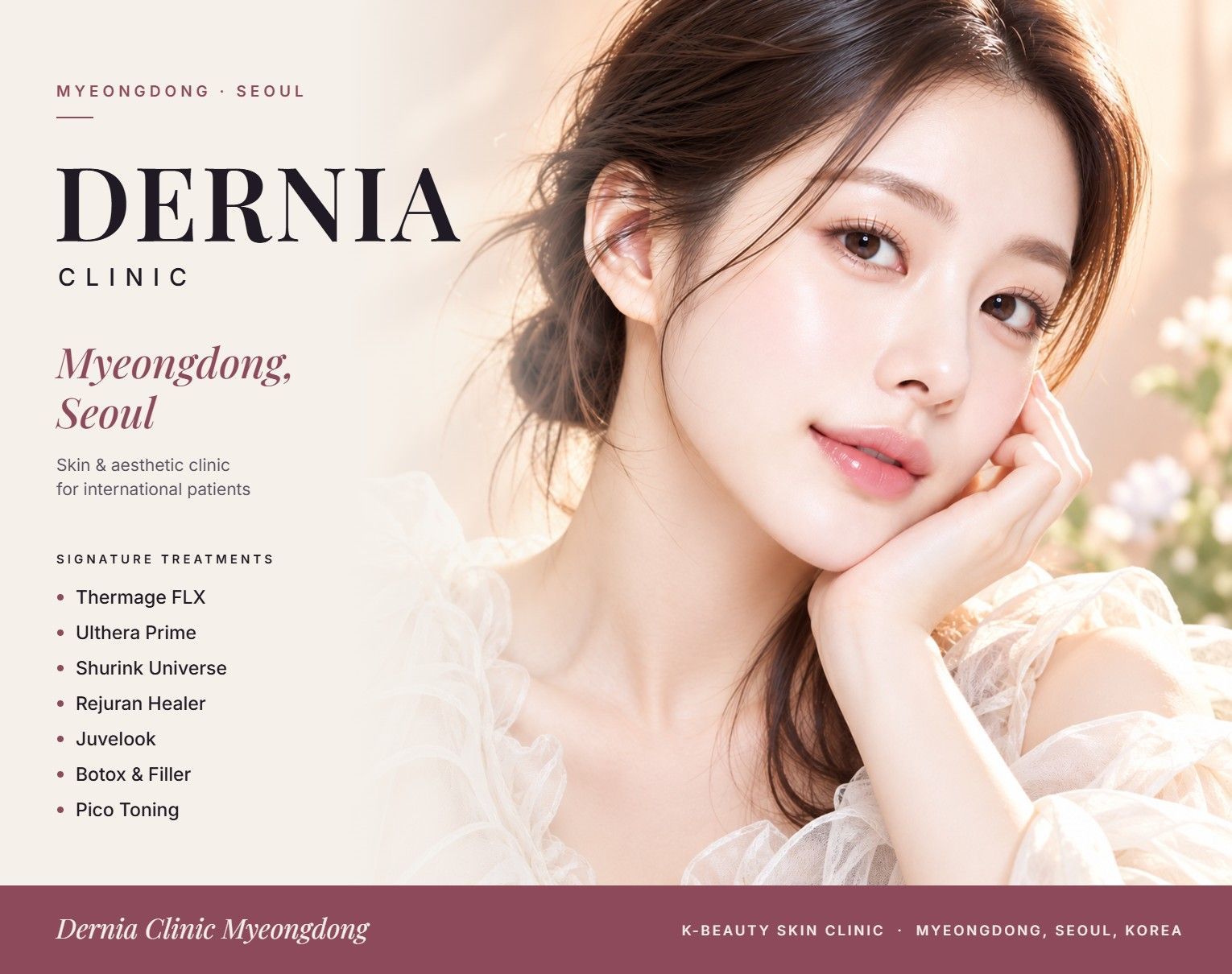 Dernia Clinic Myeongdong, Seoul - Sun Spots & Age Spots