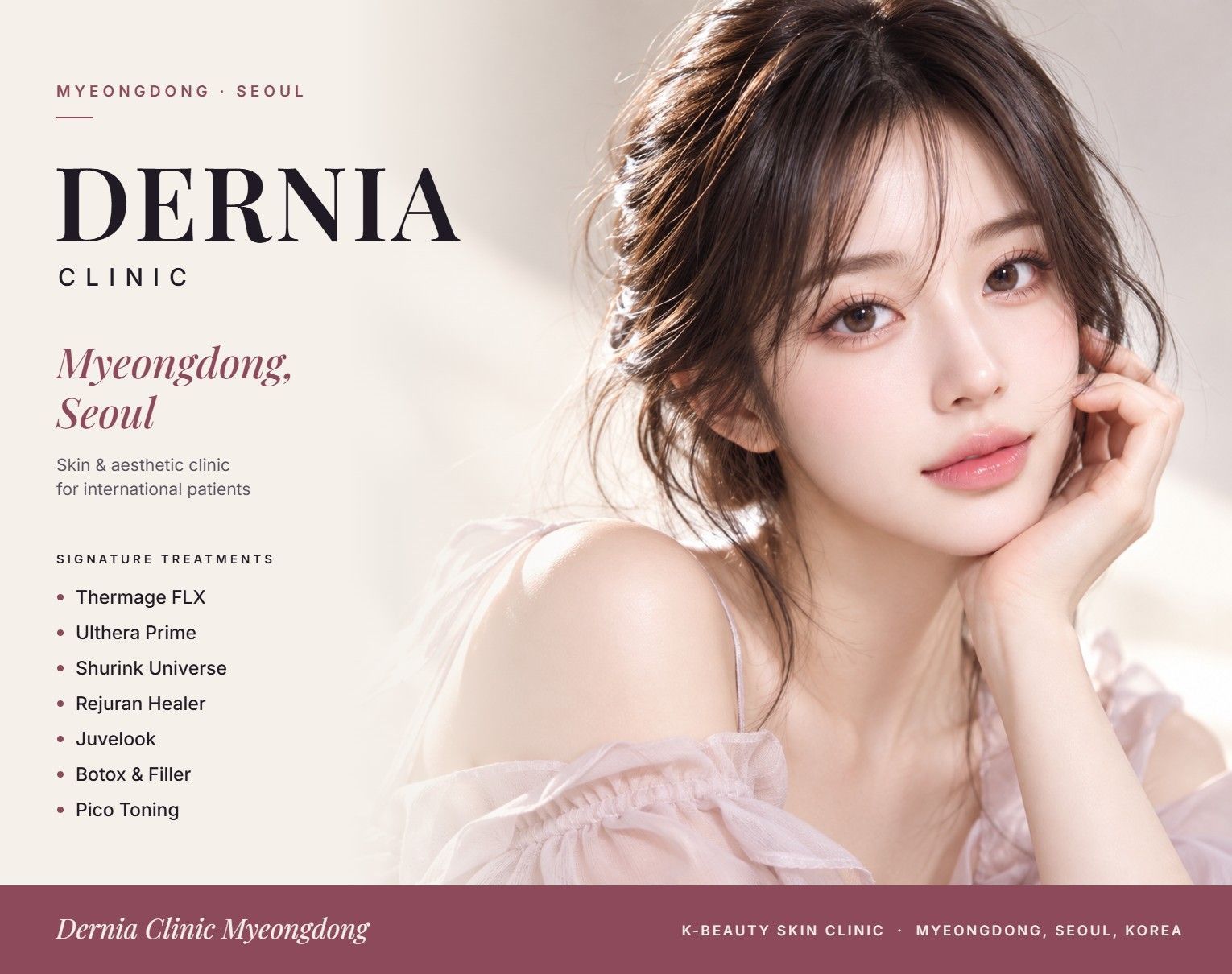 Dernia Clinic Myeongdong, Seoul - Redness & Rosacea