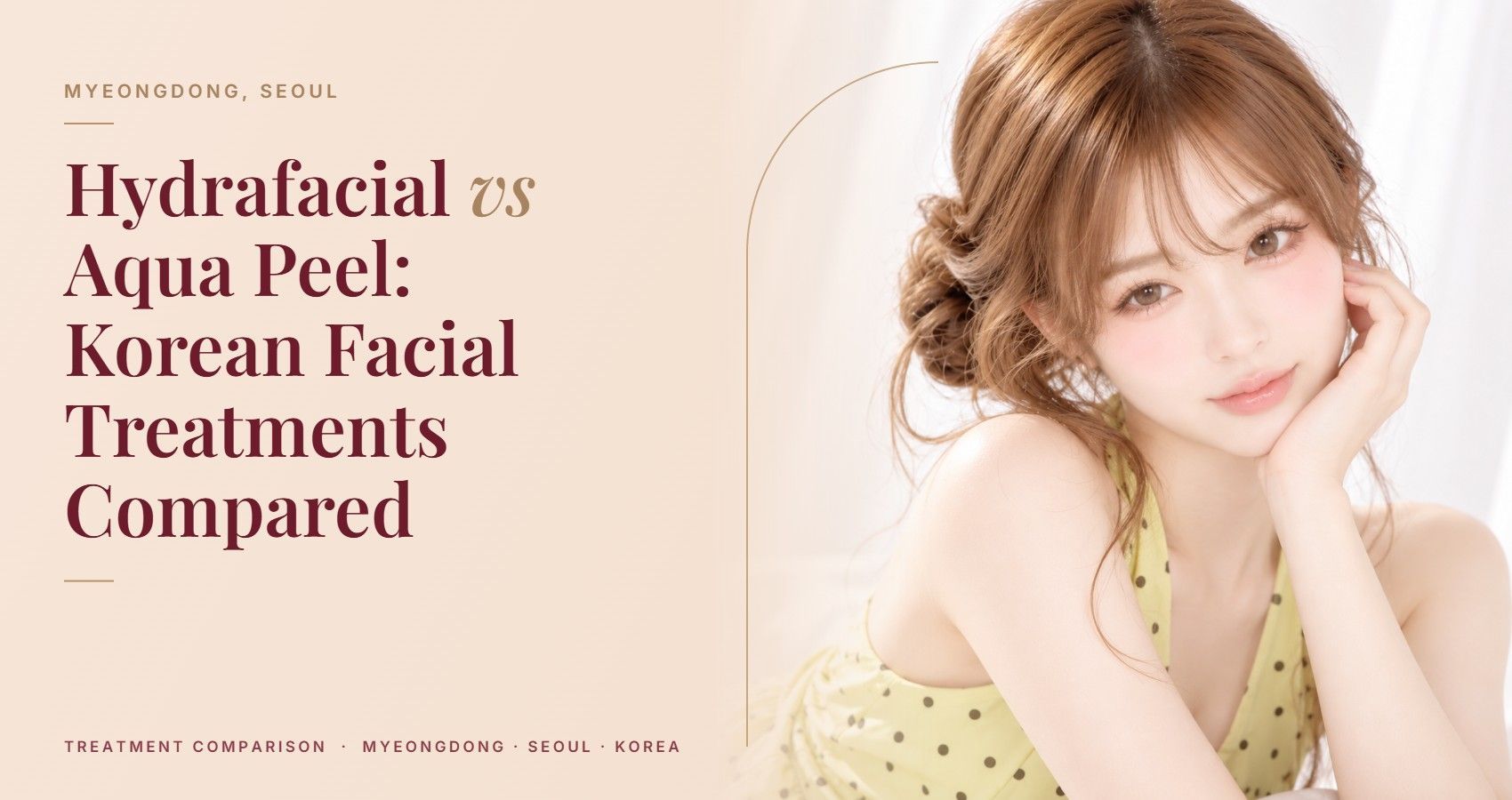 Hydrafacial vs Aqua Peel: Korean Facial Treatments Compared — Myeongdong, Seoul