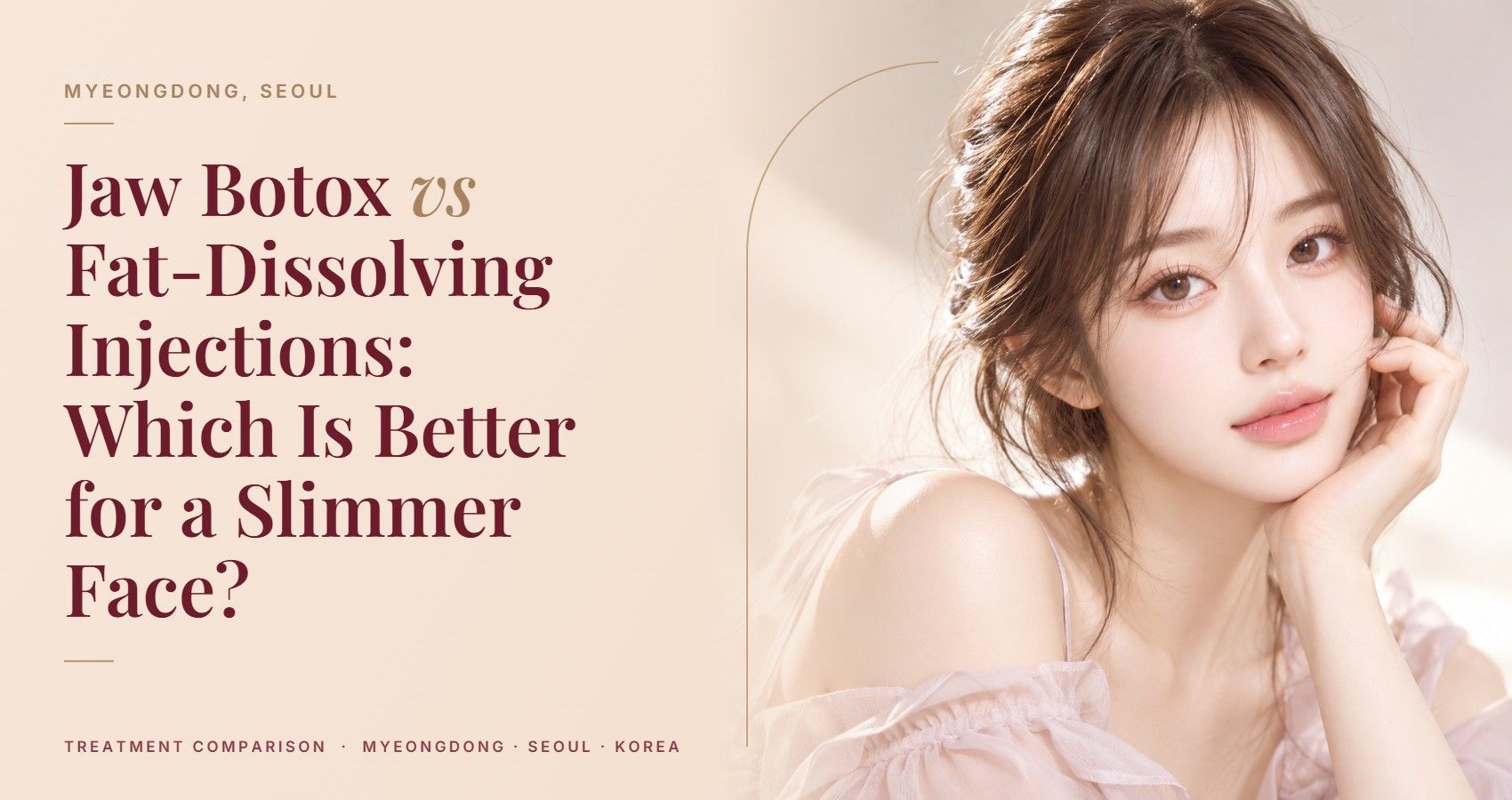 Jaw Botox vs Fat-Dissolving Injections: Which Is Better for a Slimmer Face? — Myeongdong, Seoul