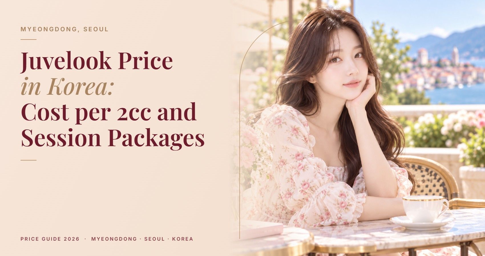 Juvelook Price in Korea: Cost per 2cc and Session Packages — Myeongdong, Seoul