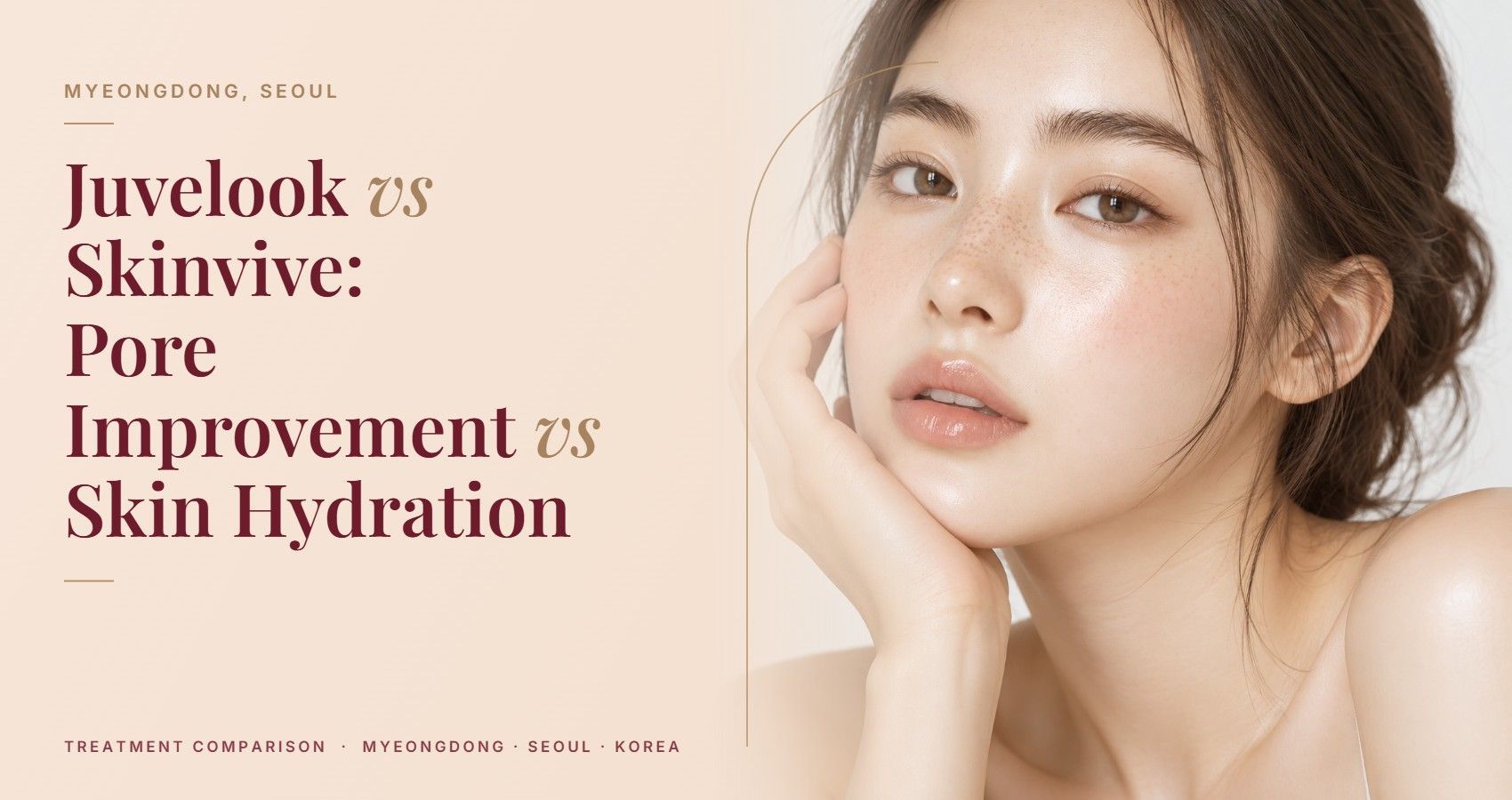 Juvelook vs Skinvive: Pore Improvement vs Skin Hydration — Myeongdong, Seoul