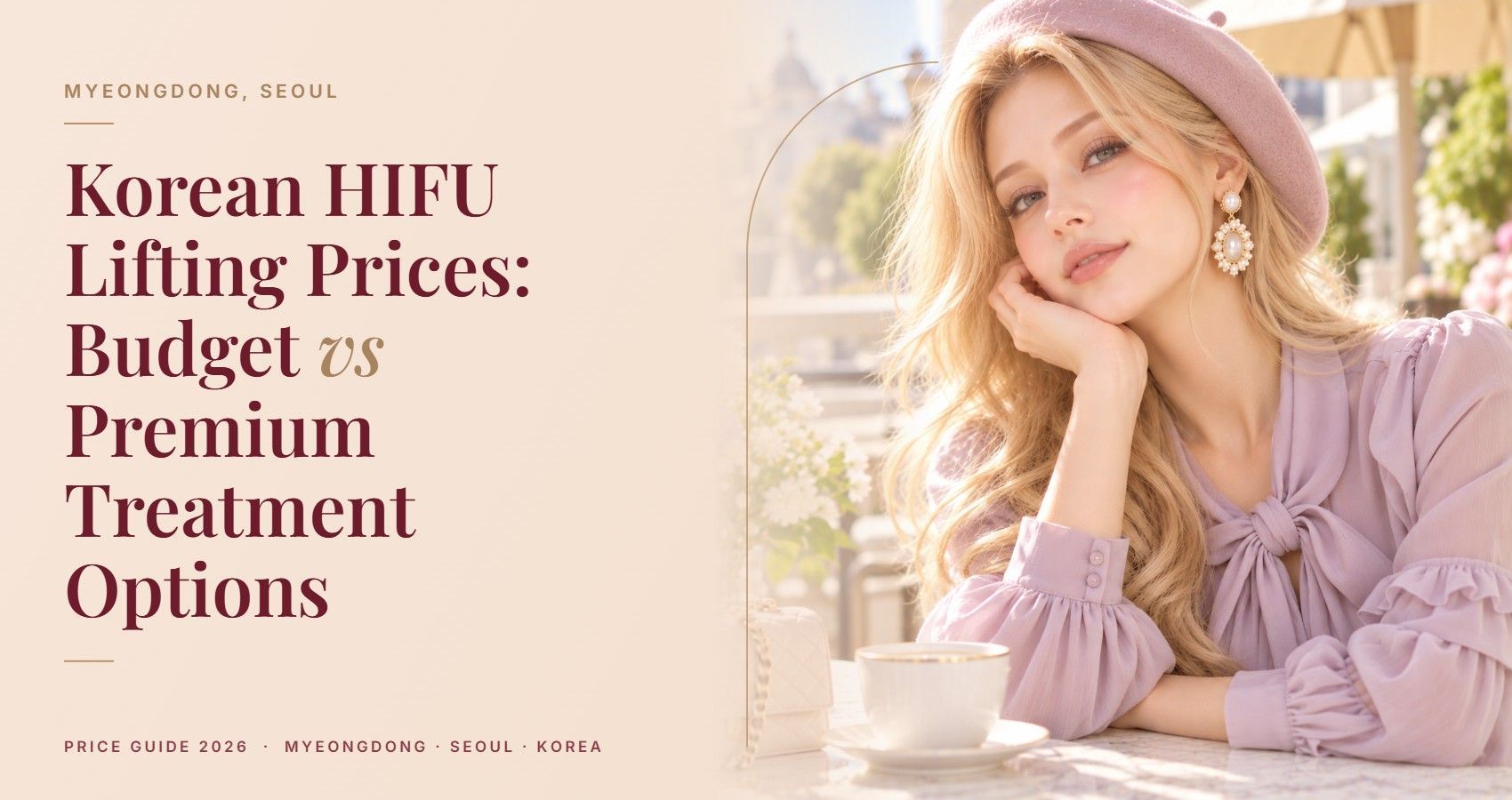Korean HIFU Lifting Prices: Budget vs Premium Treatment Options — Myeongdong, Seoul