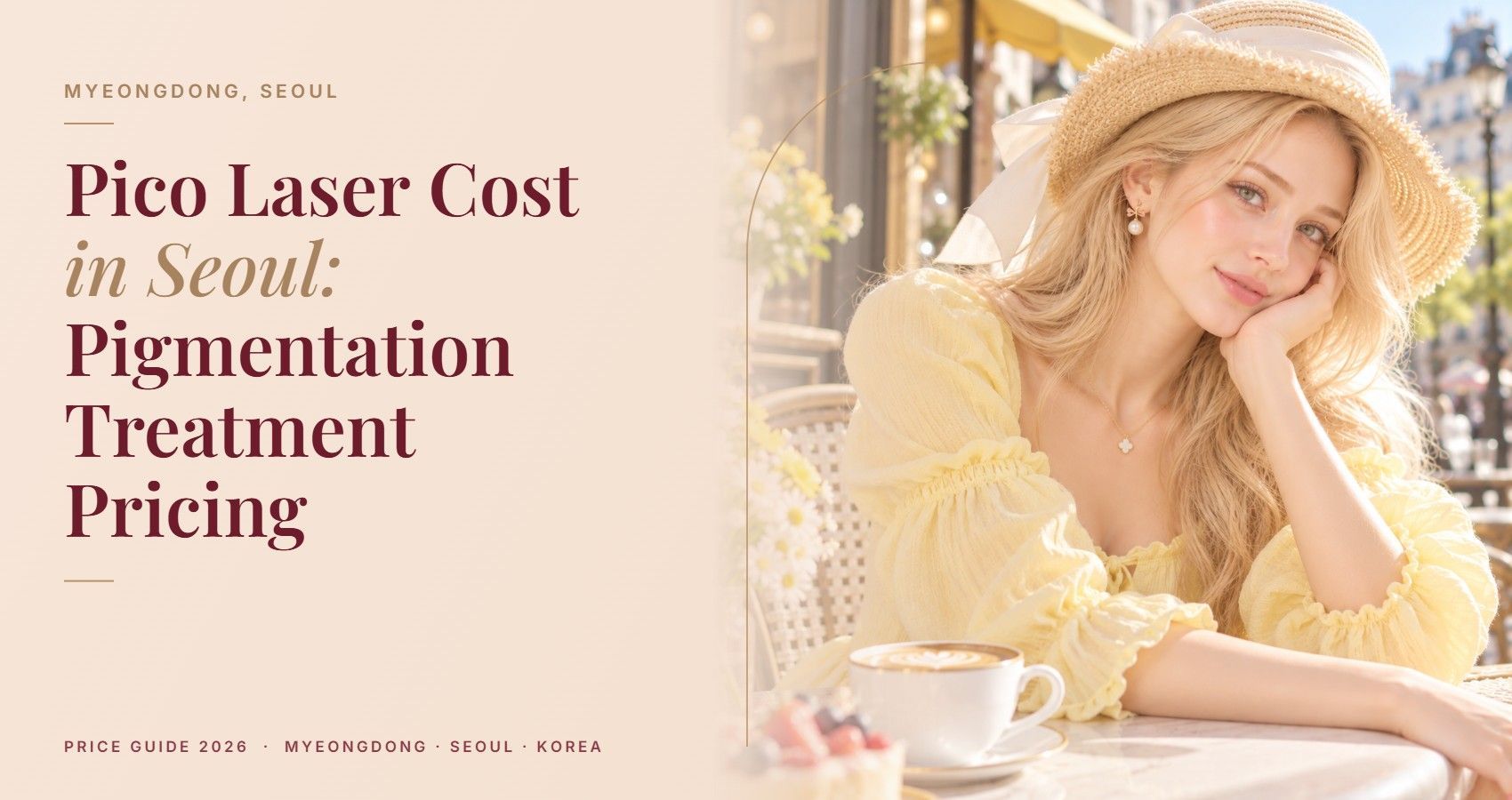 Pico Laser Cost in Seoul: Pigmentation Treatment Pricing — Myeongdong, Seoul