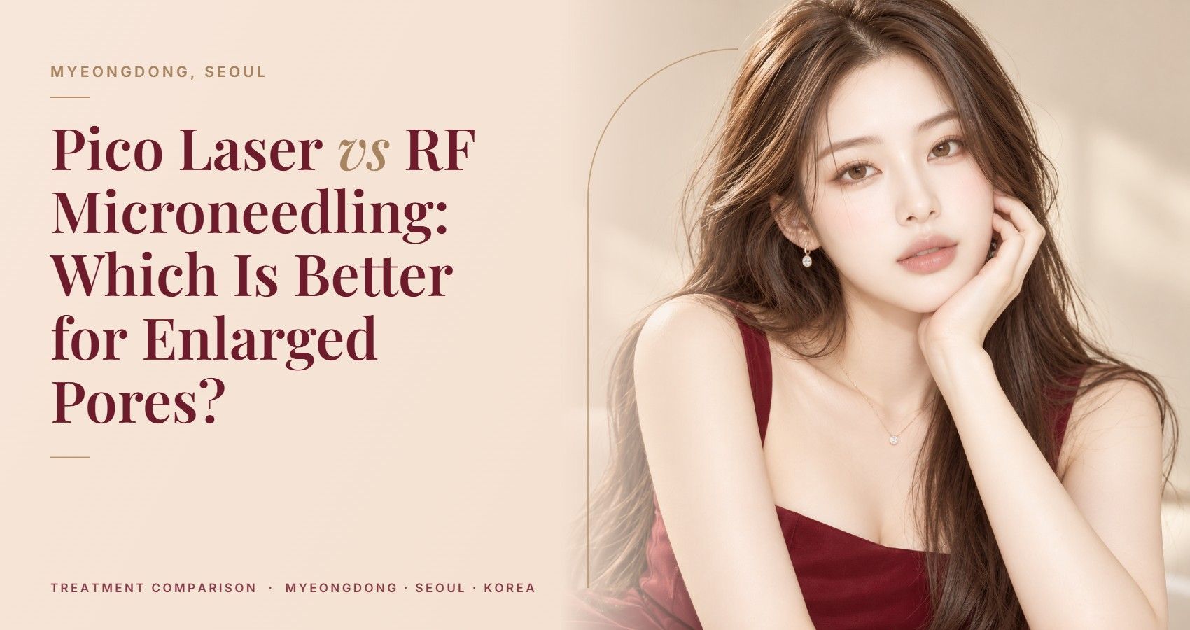 Pico Laser vs RF Microneedling: Which Is Better for Enlarged Pores? — Myeongdong, Seoul