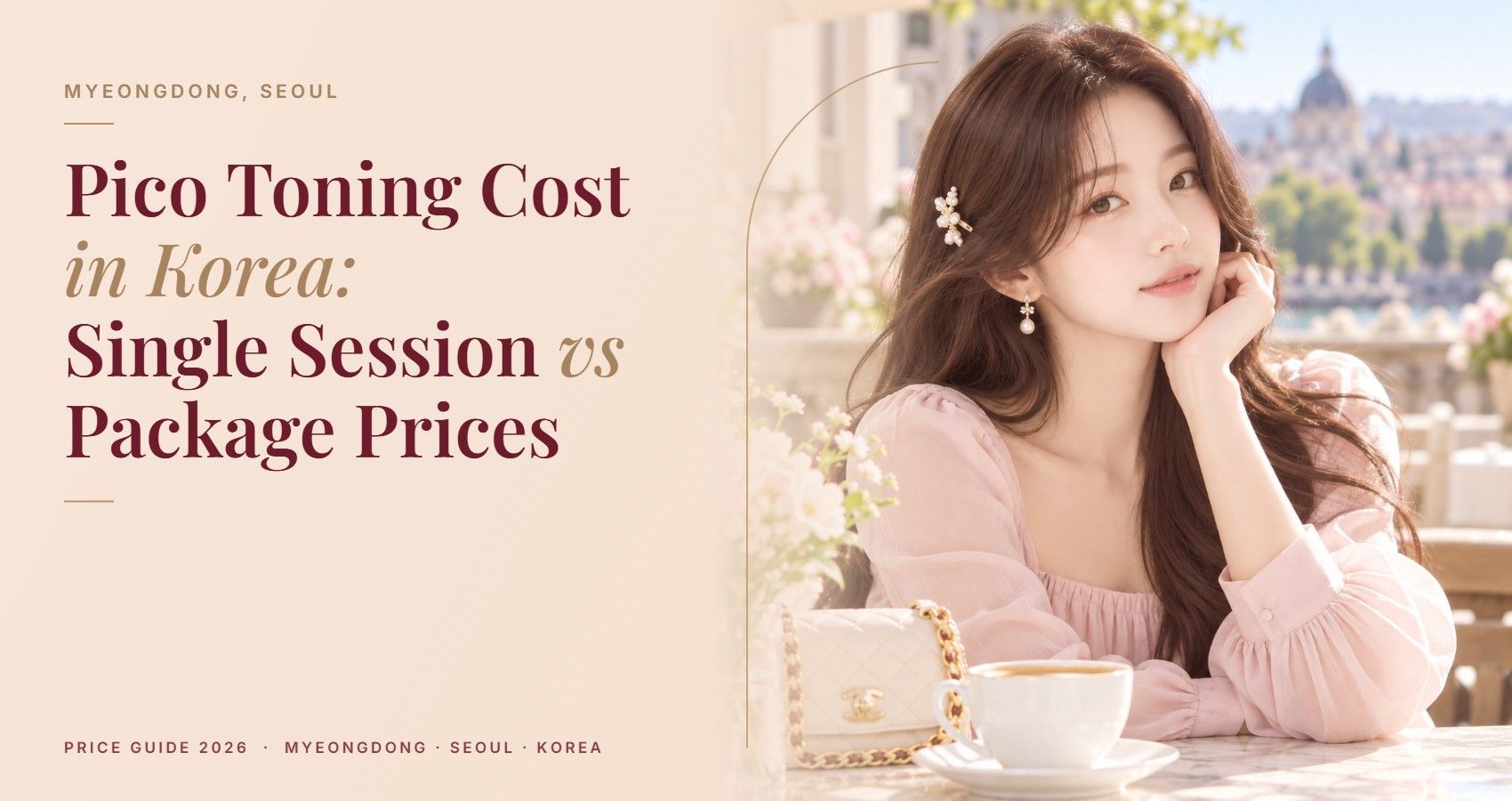 Pico Toning Cost in Korea: Single Session vs Package Prices — Myeongdong, Seoul