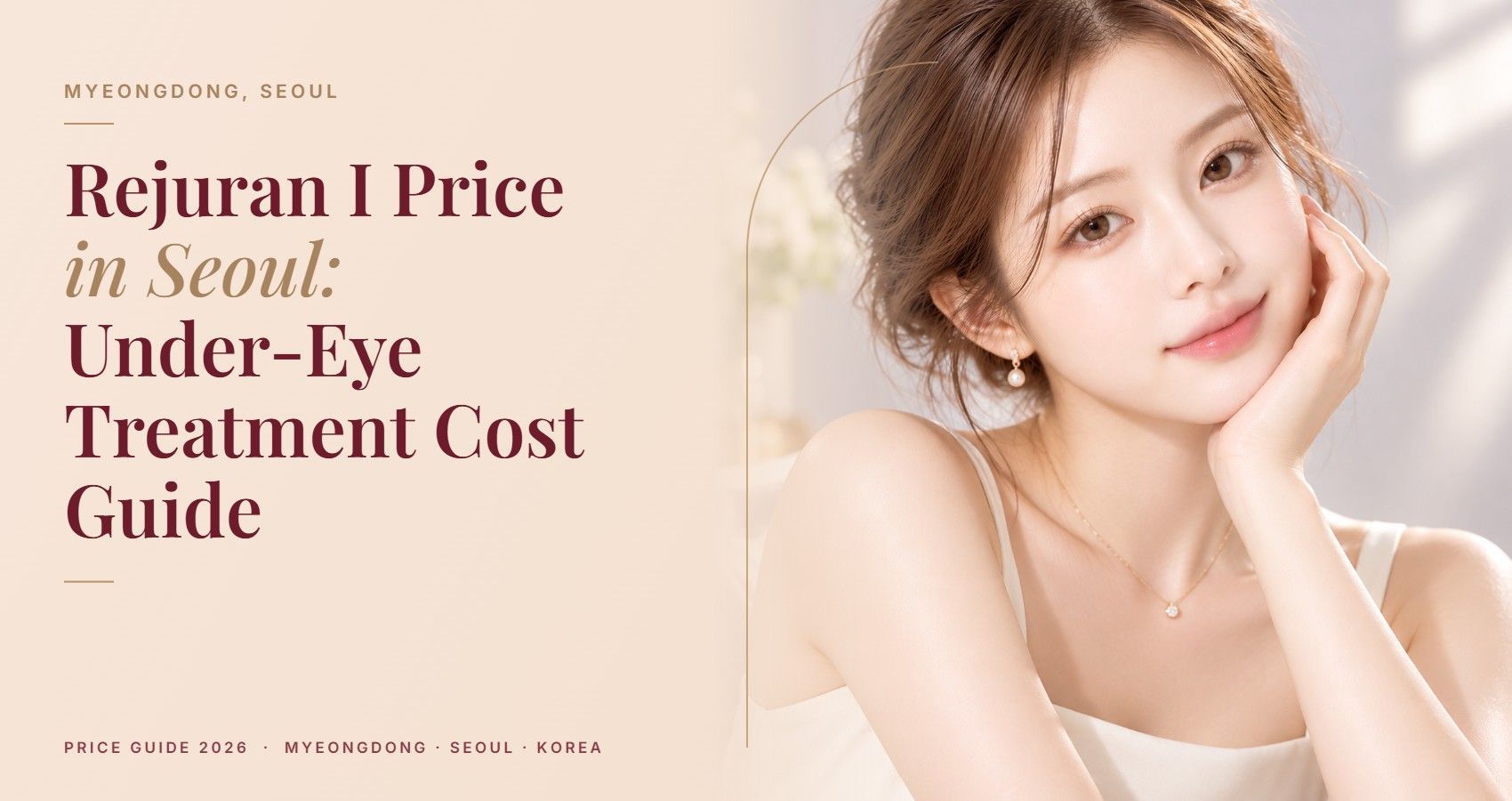 Rejuran I Price in Seoul: Under-Eye Treatment Cost Guide — Myeongdong, Seoul