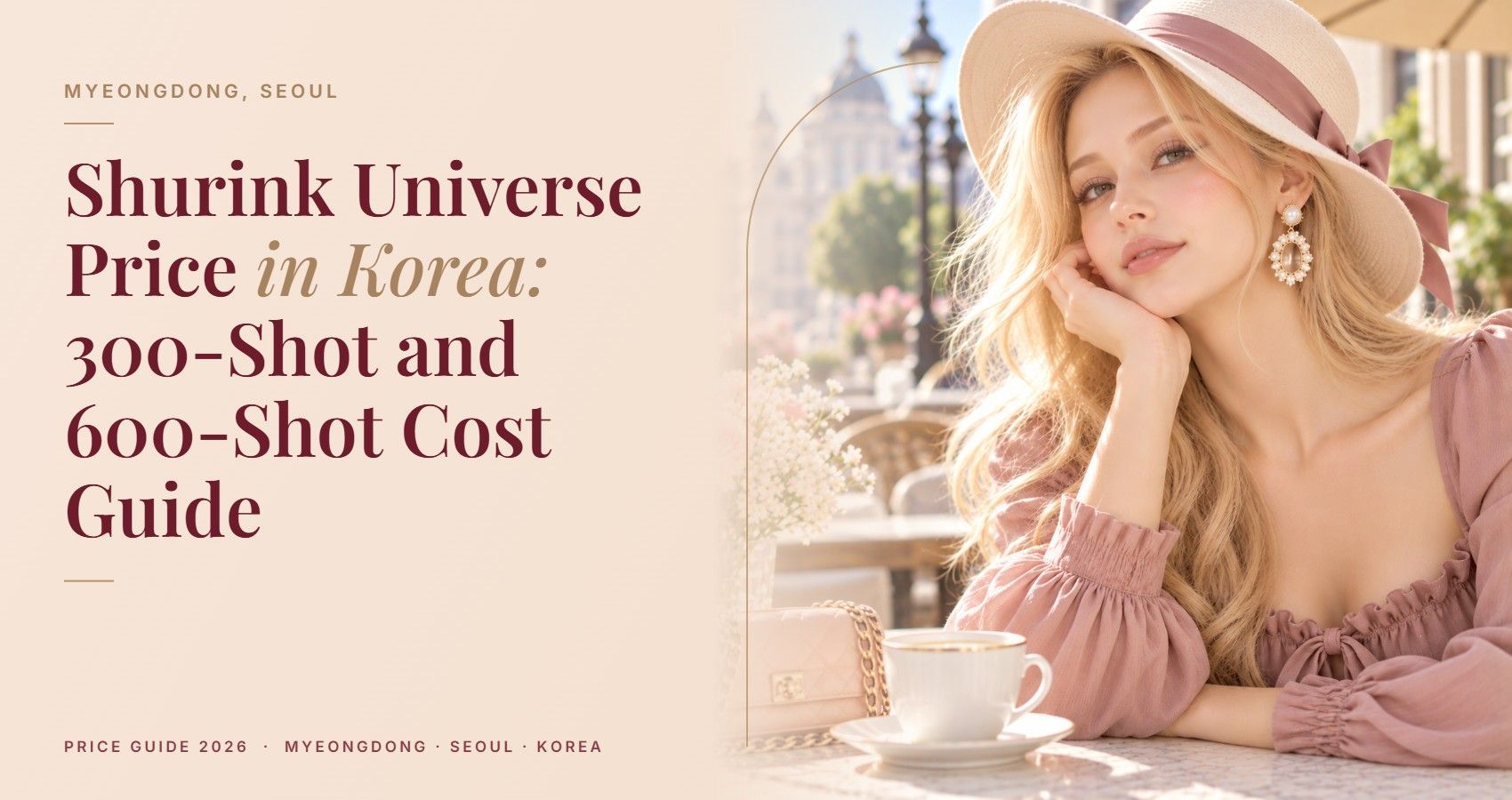 Shurink Universe Price in Korea: 300-Shot and 600-Shot Cost Guide — Myeongdong, Seoul