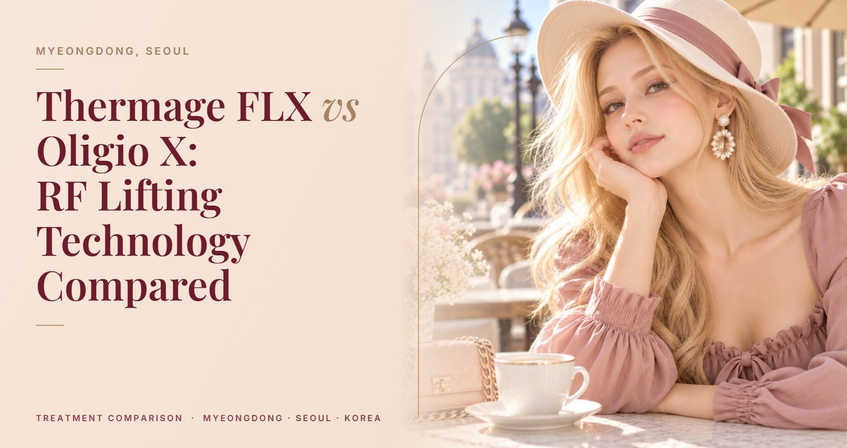 Thermage FLX vs Oligio X: RF Lifting Technology Compared — Myeongdong, Seoul