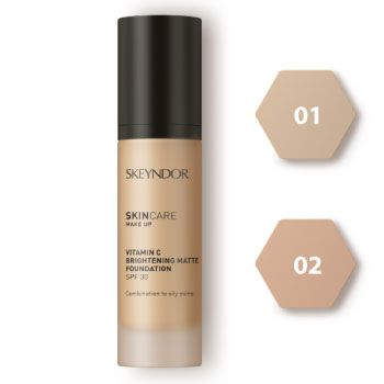 Skin care make up brightening matte – base con vitamina C