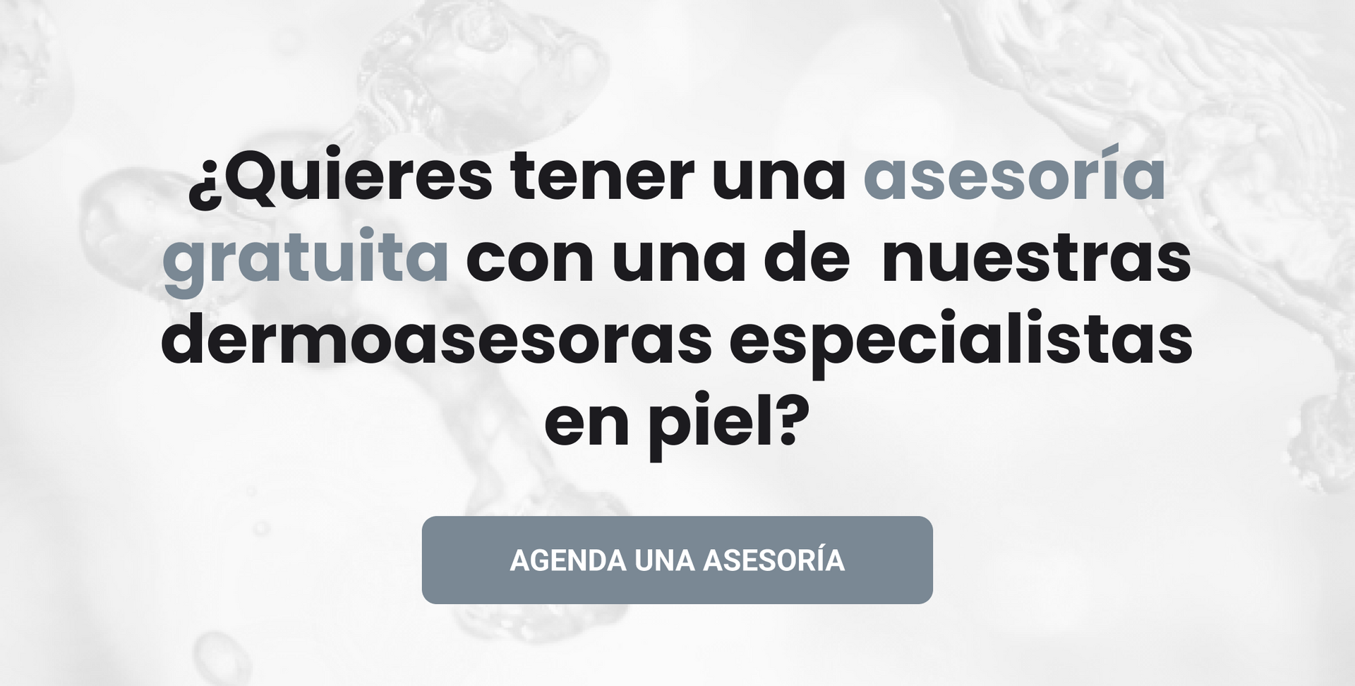 Banner de Asesoria gratuita de Skeyndor