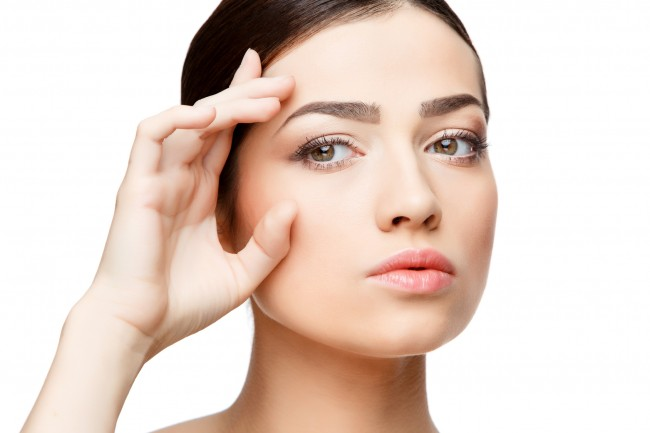 Rostro en primer plano de mujer