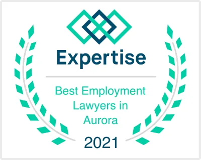 Recipient of the best employment lawyer in Aurora 2021