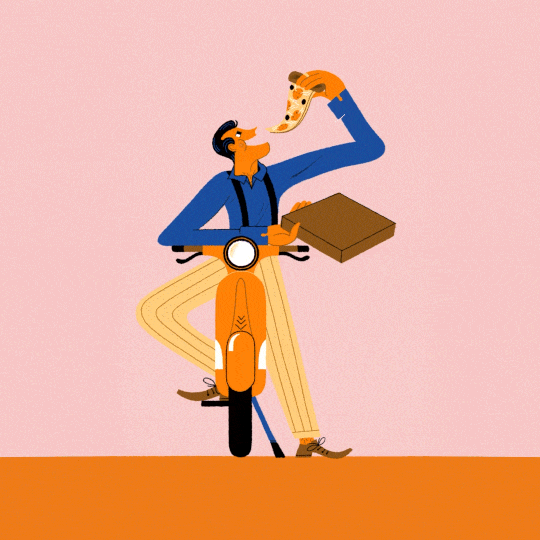 Studio Ragout - Thuisbezorgd - Animatie