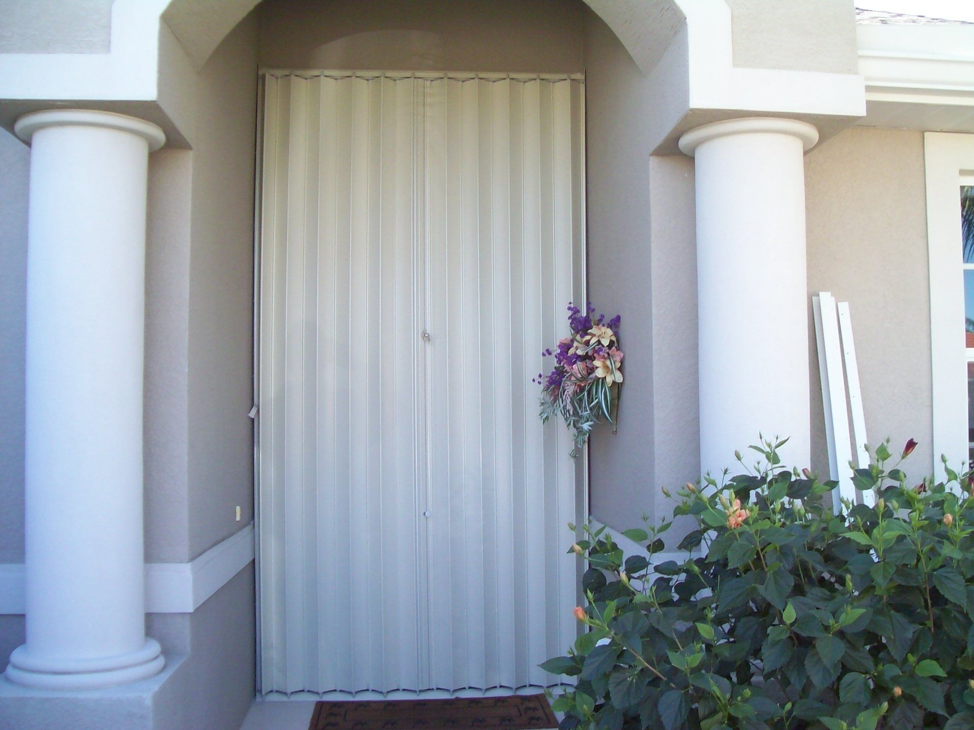 Closed Shutter Of A Door — Reliable Shutter Co., Inc. — Venice, Florida