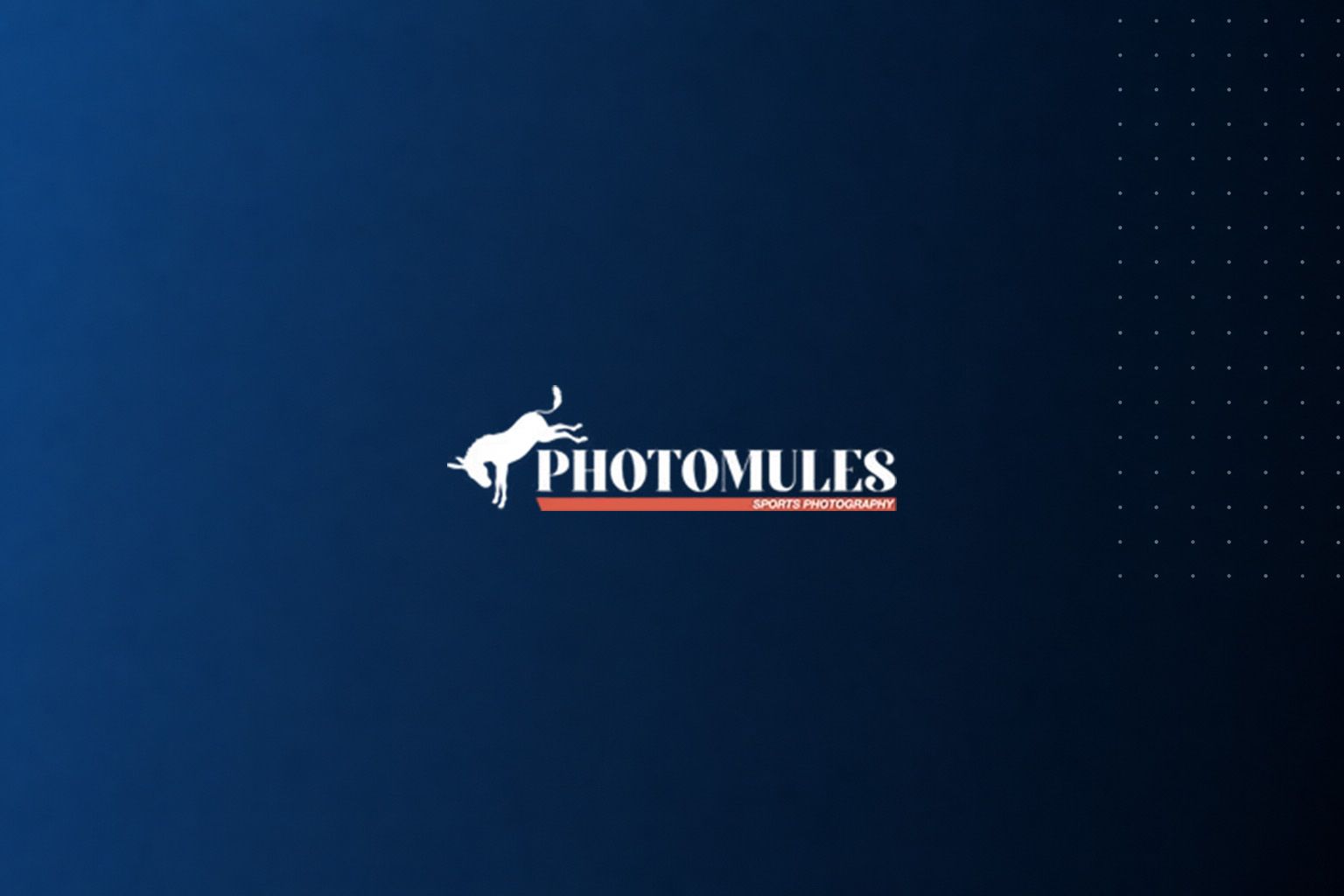 Photomiles logo on a dark blue gradient background with a white bird icon and text.