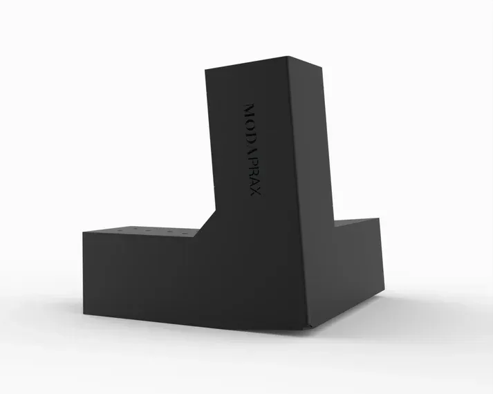 A black box with the letter l on it
