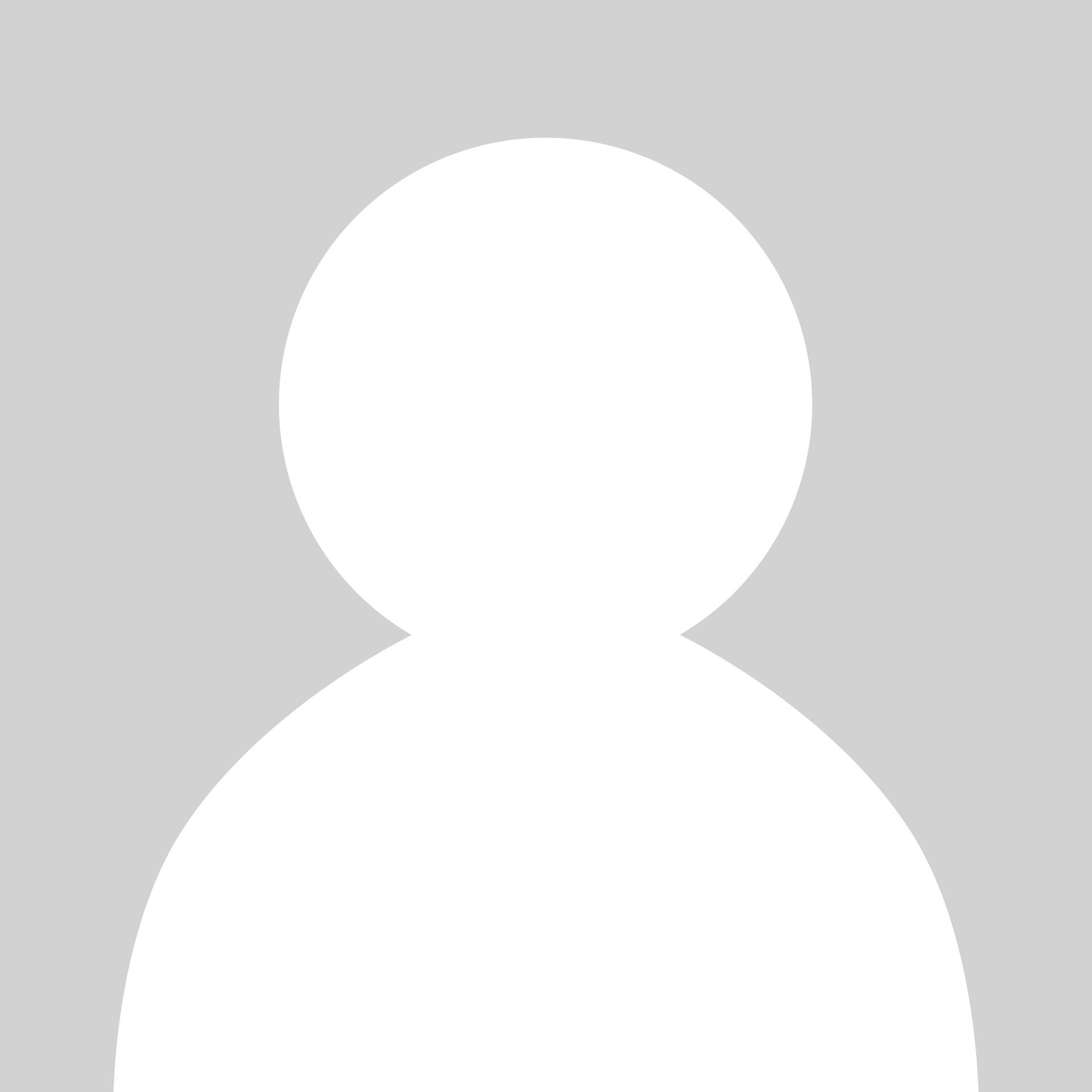 A silhouette of a person without a face on a gray background.