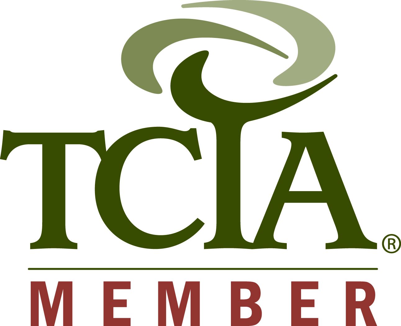 TCIA Member logo with dark green text and a stylized tree graphic in shades of green.