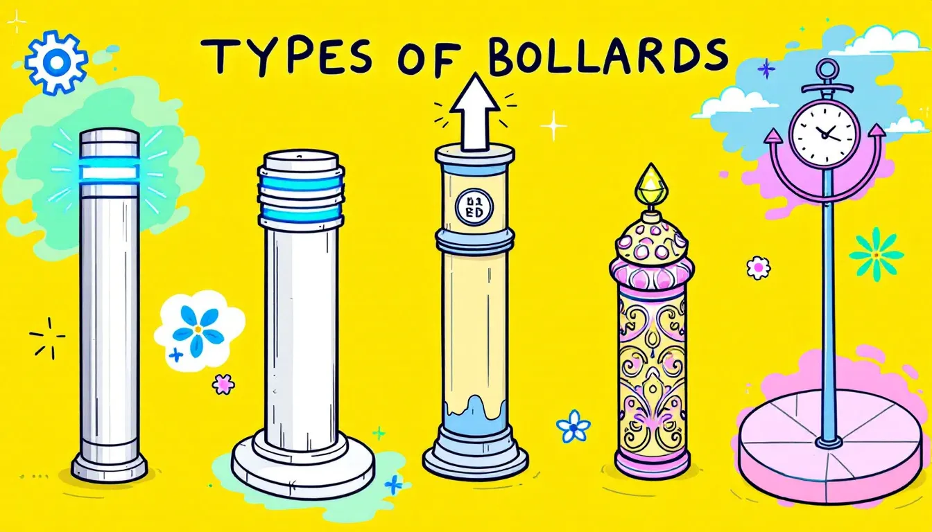 Choosing the right bollard for specific needs, focusing on security and aesthetic appeal.