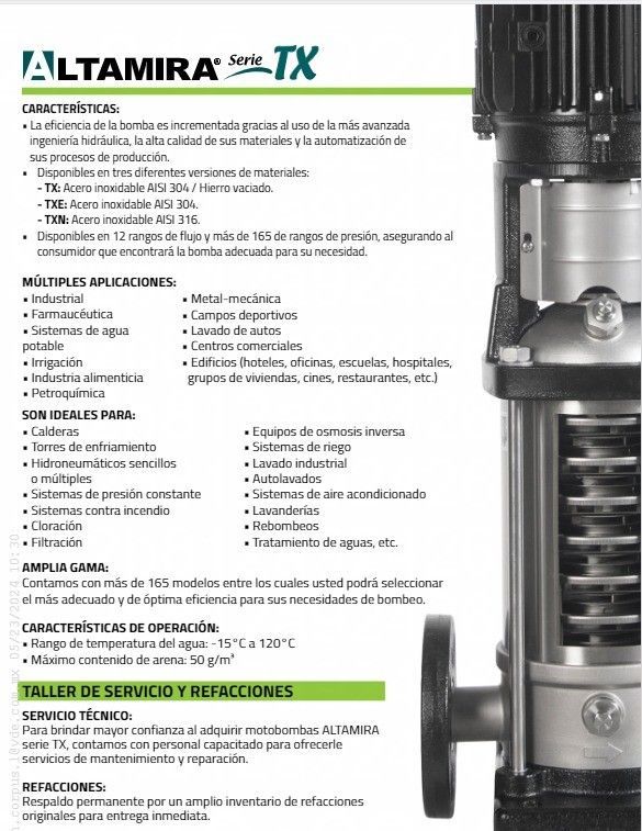 Potencia en Fluidos Industriales