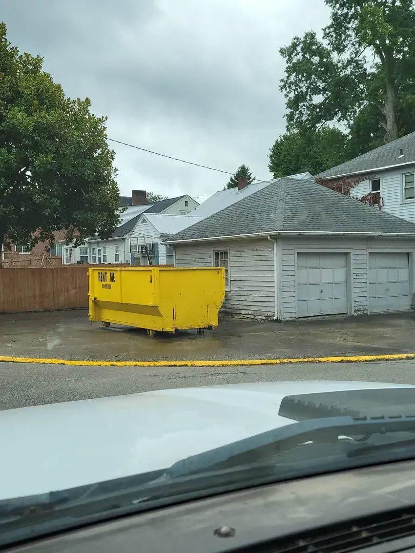12-yard roll-off dumpster for rent in Lexington, KY