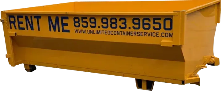 Residential and commercial roll-off dumpster in Frankfort, KY