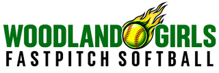 Woodland Girls Fastpitch Softball Logo