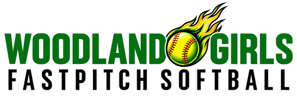 Woodland Girls Fastpitch Softball Logo