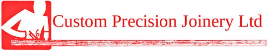 Custom precision joinery limited, Flintshire North Wales logo