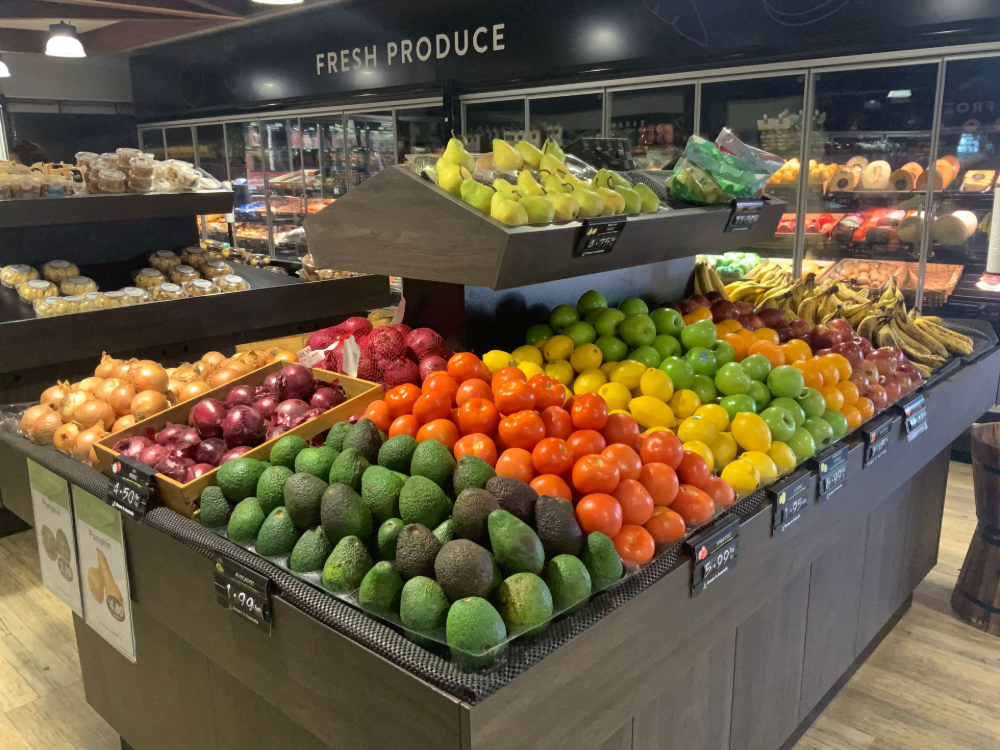 Produce section in a grocery store — Cedar Park Supermarket In Taranganba, QLD
