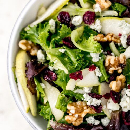 salads at cliff cottage restaurant