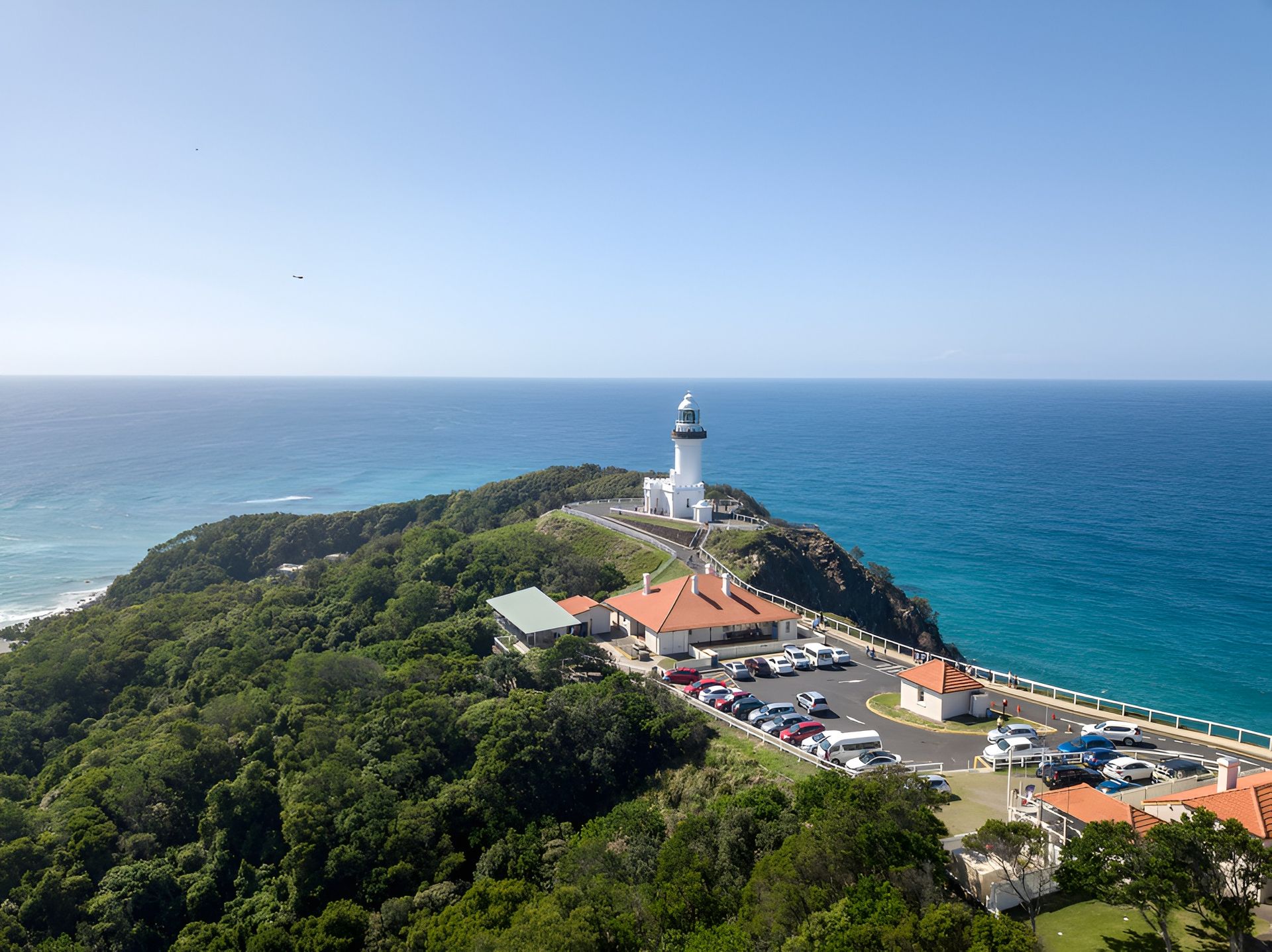 Lighthouse on A Hilltop Overlooking the Ocean — Bigfoot Earthmoving In Byron Bay, NSW