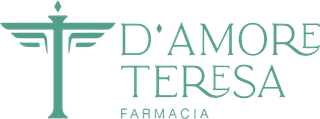 Un logo per una farmacia chiamata d'amore teresa