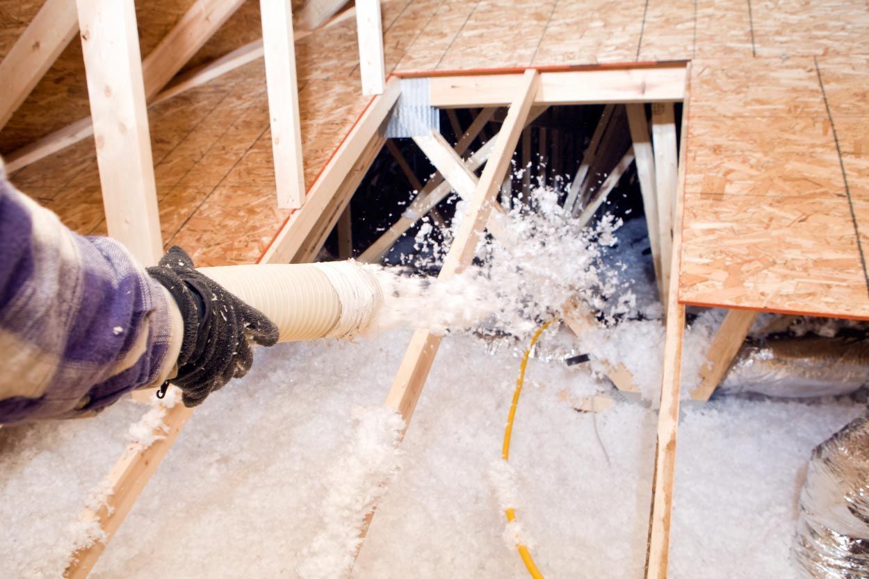 Applying Blown-in Insulation