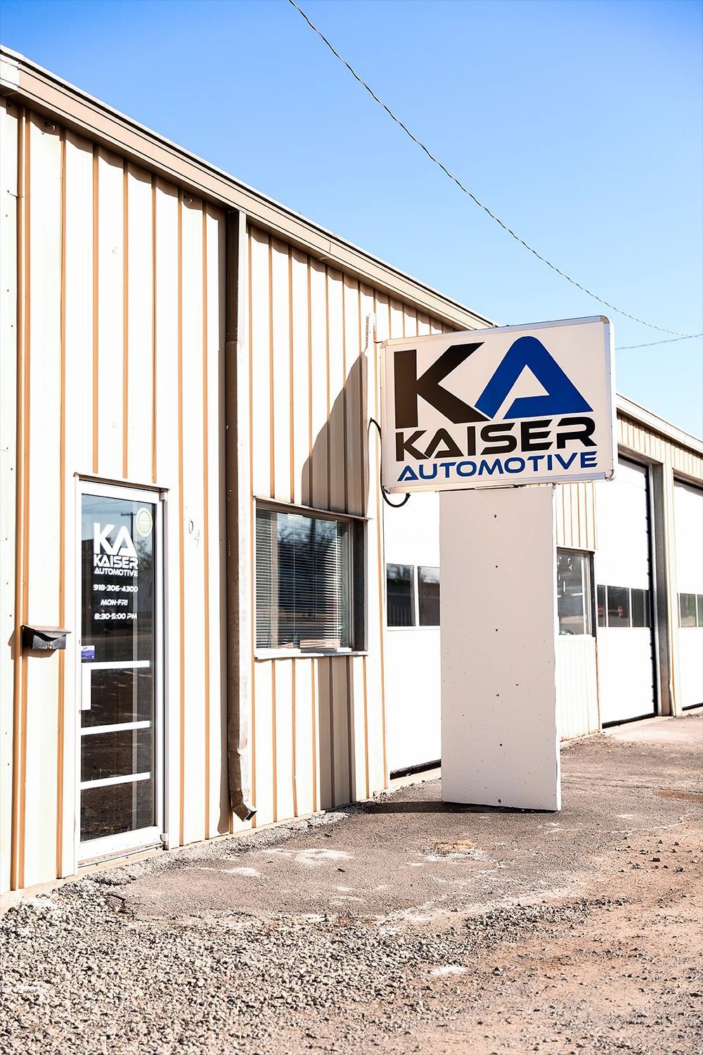 Outside Kaiser Automotive in Stillwater, OK | Kaiser Automotive