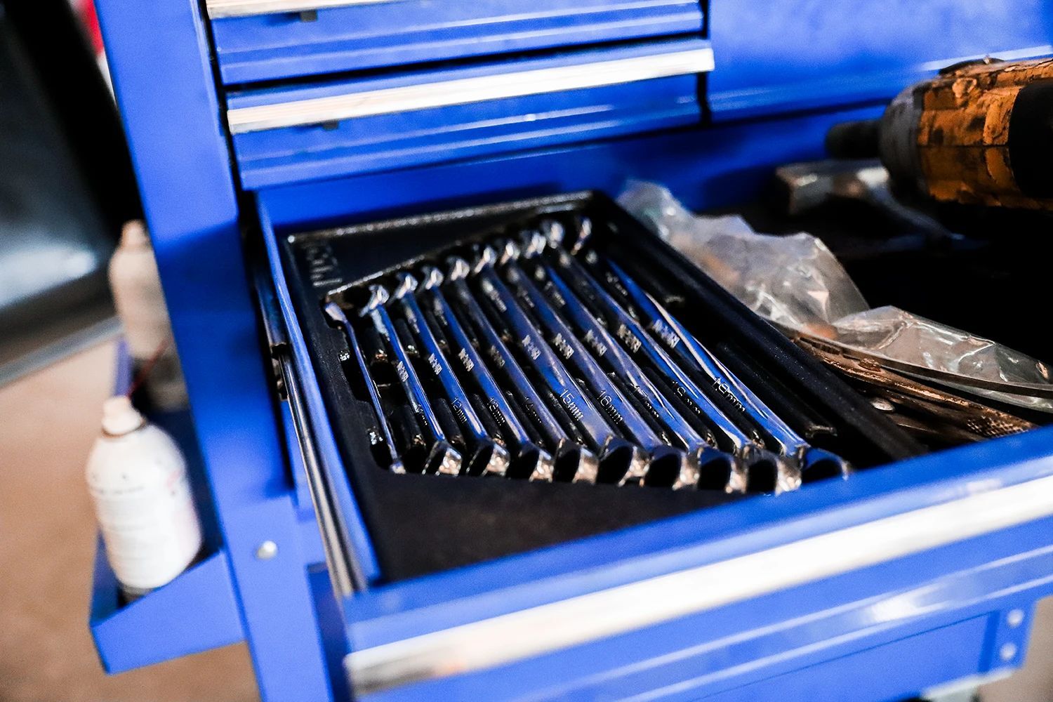 Set of Shiny Wrenches in Kaiser Automotive in Stillwater, OK
